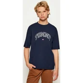 Koszulki dla chłopców - Tommy Hilfiger T-shirt VARSITY RAISED | Regular Fit - miniaturka - grafika 1