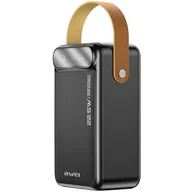 Powerbanki - Powerbank AWEI P101K 60000 mAh 22.5W Czarny - miniaturka - grafika 1