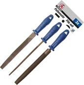 Klucze i nasadki - Kraftmann pilnik, zestaw 3-częściowy, 200 MM, 50210 - miniaturka - grafika 1