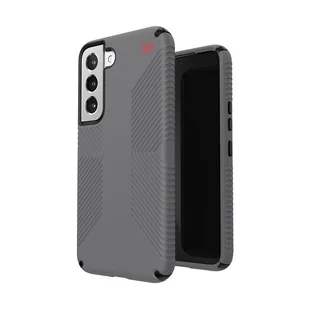 Speck Presidio2 Grip - Etui Samsung Galaxy S22 z powłoką MICROBAN (Graphite Grey/Black) - Etui i futerały do telefonów - miniaturka - grafika 1