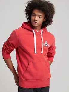 Superdry Bluza w kolorze koralowym - Bluzy męskie - miniaturka - grafika 1
