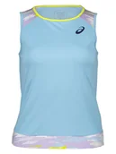 Koszulki sportowe damskie - asics Top sportowy w kolorze błękitnym - miniaturka - grafika 1