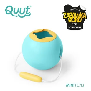 QUUT, Małe wiaderko wielofunkcyjne, Mini Ballo Banana Blue - Zabawki do piasku - miniaturka - grafika 1