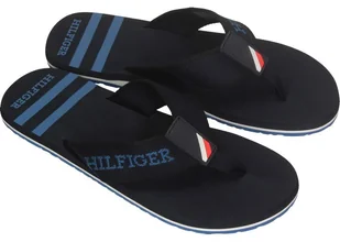 Tommy Hilfiger Półbuty FM0FM04945 45 TH Hi Vulc Lov Chambray - Półbuty męskie - miniaturka - grafika 1