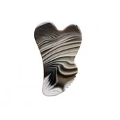 Pozostałe akcesoria kosmetyczne - Lullalove Kamień Do Masażu Twarzy Gua Sha Krzemień - miniaturka - grafika 1