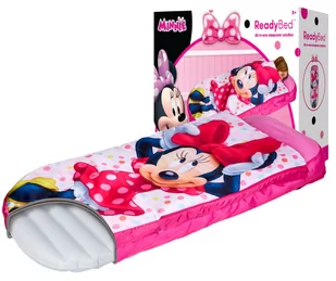 Minnie Mouse Łóżko 406 MTM Junior-readybed śpiwór dla dzieci i powietrza w jednym, drewno, różowa, 150 x 62 x 20 cm 406MTM - Śpiworki dla dzieci - miniaturka - grafika 1