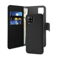 Etui i futerały do telefonów - PURO Wallet Detachable - Etui 2w1 na Samsung Galaxy A42 5G (czarny) SGA42BOOKC3BLK - miniaturka - grafika 1