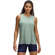 Koszulki i topy damskie - Damski top treningowy Under Armour Tech Tank Twist - zielony - miniaturka - grafika 1