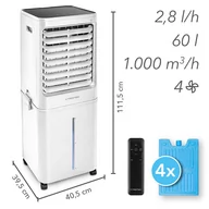 Klimatory - Trotec Aircooler, klimatyzer, nawilżacz powietrza PAE 81 w 5-paku - miniaturka - grafika 1