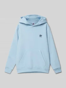 Bluza z kapturem z wyhaftowanym logo - Bluzy dla chłopców - miniaturka - grafika 1