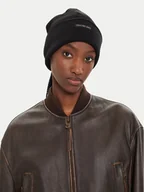 Czapki damskie - Calvin Klein Czapka Inst Patch Beanie K60K612322 Czarny - miniaturka - grafika 1