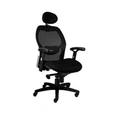 Fotele i krzesła biurowe - Krzesło obrotowe ERGOFLEX W-42C czarne /W-42C-CZARNE TS06 [S]/ (rozmontowane) - miniaturka - grafika 1