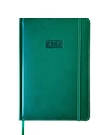 Kalendarze - Kalendarz 2026 a5 lux tygodniowy zielony v1 k-a5t l - kalendarz - miniaturka - grafika 1