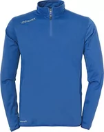 Bluzy męskie - Uhlsport Essential męska bluza z zamkiem błyskawicznym 1/4, kolor lazurowy/biały, XXL - miniaturka - grafika 1