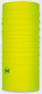 Czapki i chusty sportowe damskie - Komin Wielofunkcyjny Buff CoolNet UV Solid Yellow - miniaturka - grafika 1