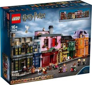 LEGO Harry Potter Ulica Pokątna 75978 75978 - Klocki - miniaturka - grafika 1