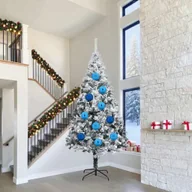 Bombki - vidaXL Zestaw Bombek Choinkowych 4 pcs Niebieski - miniaturka - grafika 1