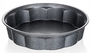 Banquet Forma głęboka na ciasto bułki GRANITE Grey 27,5 x 6 cm - Formy do ciast - miniaturka - grafika 1