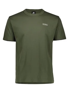 New Balance Koszulka "Essentials Winter" w kolorze khaki - Koszulki męskie - miniaturka - grafika 1