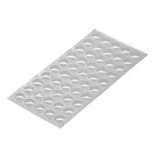 Akcesoria do drzwi - Odbojniki meblowe samoprzylepne transp.x50 śr.10x2 - miniaturka - grafika 1