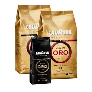 Kawa ziarnista Lavazza Qualita Oro 2x1kg + Lavazza Qualita Oro Mountain Grown 250g - Kawa - miniaturka - grafika 1