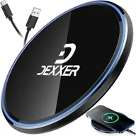 Ładowarki do telefonów - Ładowarka indukcyjna orągła QI wireless N45 - miniaturka - grafika 1