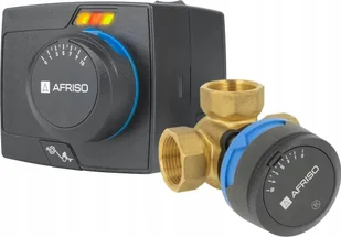 Afriso Zawór mieszający 3-drogowy obrotowy ARV 382 Vario ProClick + ARM 343 ProClick, DN20, Rp3/4", Kvs 3,5-9 - Zawory i kraniki - miniaturka - grafika 1