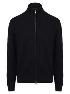 Gant - Kardigan męski, niebieski - Swetry męskie - miniaturka - grafika 1