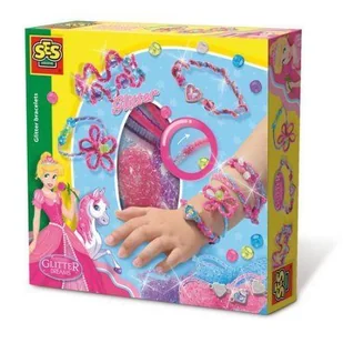 Ses NL Brokatowe marzenia Brokatowe bransoletki - Zabawki kreatywne - miniaturka - grafika 5