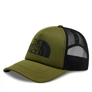 Czapki damskie - Czapka z daszkiem The North Face Logo Trucker NF0A3FM3RMO1 Forest Olive/Tnf Black - grafika 1