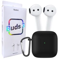 Słuchawki - XIAOMI REDMI BUDS 3 + ETUI czarne - miniaturka - grafika 1