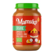 Dania dla dzieci - Mamuko Organiczny Obiadek Spaghetti z Pomidorami i Mozarellą od 8 miesiąca 190 g Bio - jedzenie - miniaturka - grafika 1
