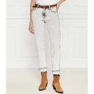 Spodnie damskie - One Teaspoon Jeansy BIANCO | Regular Fit - miniaturka - grafika 1