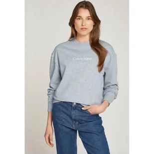 Calvin Klein Bluza HERO LOGO Regular Fit - Bluzy damskie - miniaturka - grafika 1