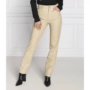 Spodnie damskie - GUESS Spodnie CAROLINE | Straight fit - grafika 1