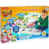 Mały naukowiec - CLEMENTONI INTERAKTYWNA UKŁADANKA TOP WING 24 ELEMENTY Z DŁUGOPISEM - miniaturka - grafika 1