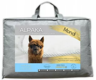 IDEALNY SEN Kołdra Wełniana Alpaka 140x200 Mondi - Kołdry - miniaturka - grafika 1