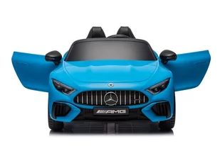 Auto Na Akumulator Mercedes AMG SL63 Niebieskie Lakierowane - Pojazdy elektryczne dla dzieci - miniaturka - grafika 4