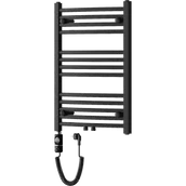 Grzejniki łazienkowe - Mexen Ares grzejnik elektryczny 700 x 500 mm, 300 W, czarny - W102-0700-500-2300-70 - miniaturka - grafika 1