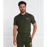 Koszule męskie - EA7 Polo | Regular Fit - miniaturka - grafika 1