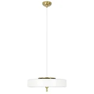 Lampy sufitowe - Lampa wisząca ARTE biało-złota - aluminium, metal MD21409-3B-350.WHITE - miniaturka - grafika 1