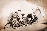Fototapety - Nice Wall Stare rowery, Włochy - fototapeta FS0012 - miniaturka - grafika 1