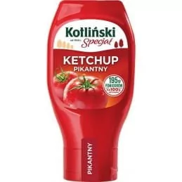 Kotliński Ketchup Pikantny 460g - Ketchup - miniaturka - grafika 1