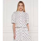 Koszule damskie - Karl Lagerfeld Koszula | Relaxed fit - miniaturka - grafika 1