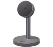 Ładowarki do telefonów - Aukey LC-MC111 Stand 25W Qi2.2 Szary - miniaturka - grafika 1