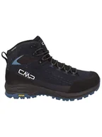 Buty trekkingowe męskie - CMP Skórzane botki trekkingowe "Vertyx Mid" w kolorze granatowym - miniaturka - grafika 1