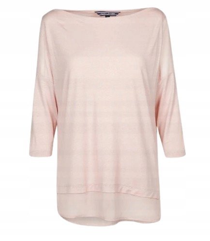 TOMMY HILFIGER BLUZKA DAMSKA RÓŻOWA NA CO DZIEŃ M 2_1