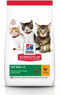 Hills Science Plan Kitten, kurczak - 1,5 kg - Sucha karma dla kotów - miniaturka - grafika 1