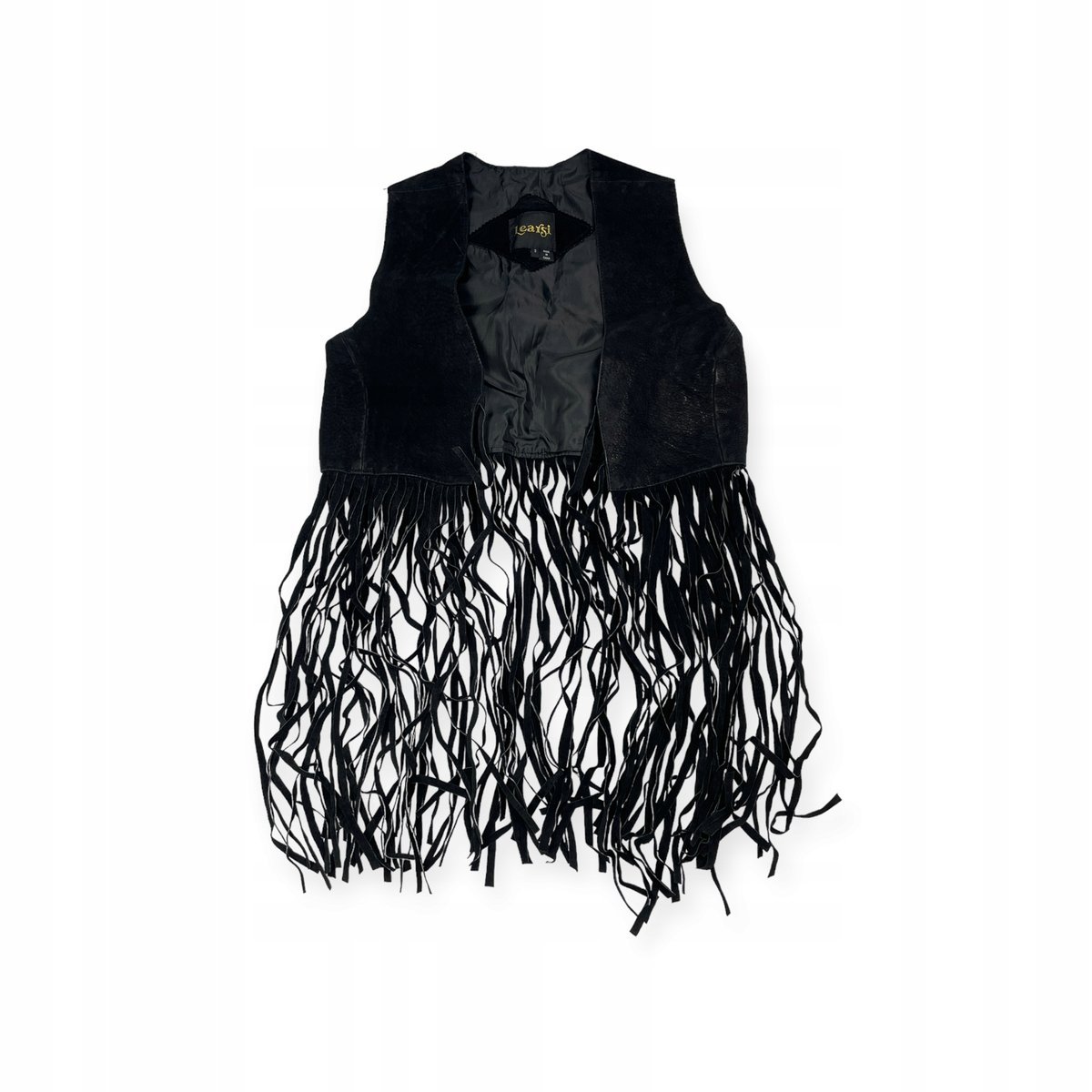 Elegancka skórzana kamizelka damska LEARSI S