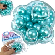 Zabawki sensoryczne - Kocia Łapka Z Perełkami Perłowa Taba Squishy Catpaw - miniaturka - grafika 1